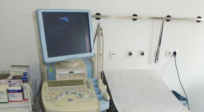 an ultrasound machine